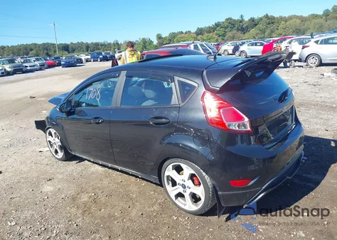 2014 Ford Fiesta St из США, поврежденный, VIN 3FADP4GX7EM188968